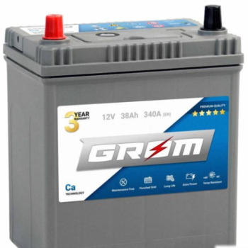Ogłoszenie - Akumulator 38Ah 340A Japan Lewy Plus GROM Premium-Darmowy dowóz i wymiana - Lublin - 290,00 zł