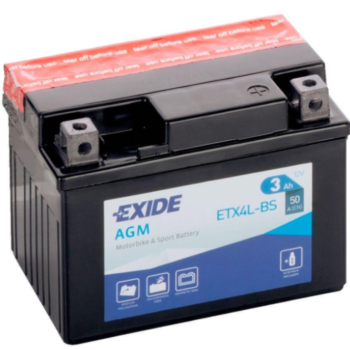 Ogłoszenie - Akumulator motocyklowy ETX4L-BS YTX4L Exide - Darmowy dowóz i wymiana - 65,00 zł