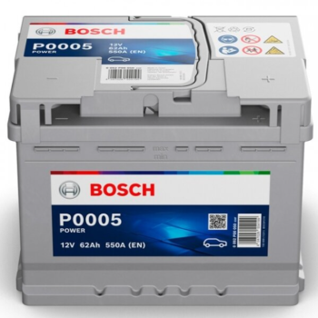 Ogłoszenie - Akumulator 62Ah 550A EN Bosch  P0005 - Słupsk - 330,00 zł