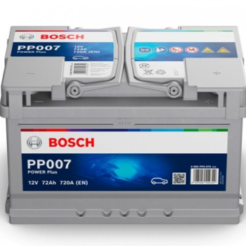 Ogłoszenie - Akumulator 72Ah 720A EN Bosch  PP007 PRAWY PLUS - Słupsk - 450,00 zł