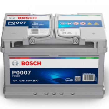 Ogłoszenie - Akumulator 72Ah 680A EN  Bosch P0007 PRAWY PLUS - Słupsk - 420,00 zł