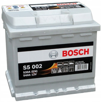 Ogłoszenie - Akumulator  54Ah 530A BOSCH SILVER S5002 PRAWY PLUS - Słupsk - 320,00 zł