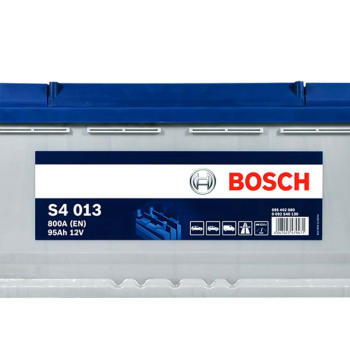 Ogłoszenie - Akumulator 95Ah 800A EN Bosch  S4013 PRAWY PLUS - Słupsk - 510,00 zł