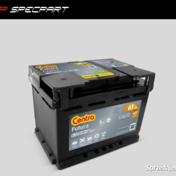 Ogłoszenie - Akumulator 61Ah 600A Centra FUTURA PRAWY PLUS - Piotrków Trybunalski - 350,00 zł