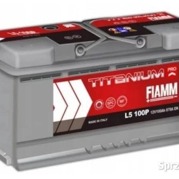 Ogłoszenie - Akumulator 100Ah 870A FIAMM TITANIUM PRO 12VPrawy Plus - Piotrków Trybunalski - 610,00 zł