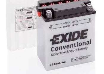 Ogłoszenie - Akumulator motocyklowy EXIDE EB12AL-A2 YB12AL-A2 12V 12Ah - 165,00 zł