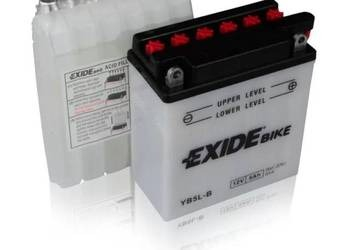 Ogłoszenie - Akumulator motocyklowy EXIDE EB5L-B YB5L-B 12V 5Ah 65A EN P+ - 80,00 zł