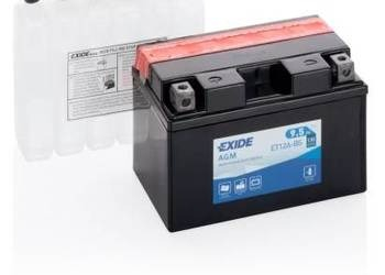 Ogłoszenie - Akumulator motocyklowy EXIDE ET12A-BS YT12A-BS 12V 9.5Ah 130 - Zgierz - 180,00 zł