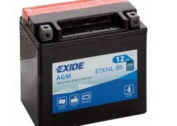 Ogłoszenie - Akumulator motocyklowy EXIDE ETZ14-BS YTZ14-BS 12V 11,2Ah 20 - 210,00 zł