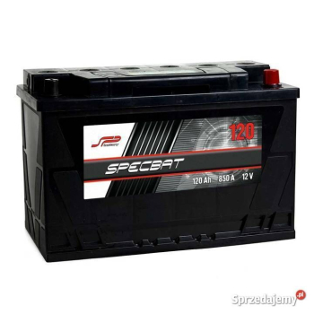 Ogłoszenie - Akumulator 120Ah 850A EN  SPECBAT AGRO PRAWY PLUS - Łódzkie - 370,00 zł