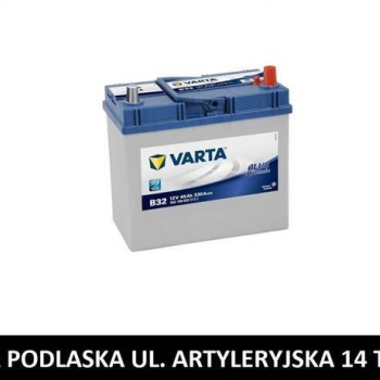 Ogłoszenie - Akumulator 45Ah 330A VARTA Blue Dynamic B32 P+ Japan - 259,00 zł