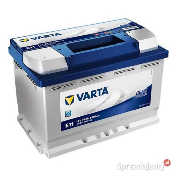 Ogłoszenie - Akumulator e11 74Ah 680A EN VARTA Blue Dynamic E - Gdańsk - 409,00 zł