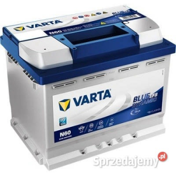 Ogłoszenie - Akumulator 60Ah 640A VARTA Blue Dynamic EFB START&STOP N60 - Pomorskie - 445,00 zł