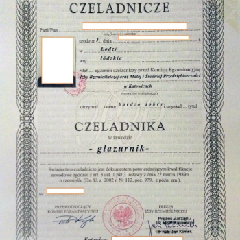 Ogłoszenie - Świadectwo dojrzałości Matura z wpisem - 950,00 zł