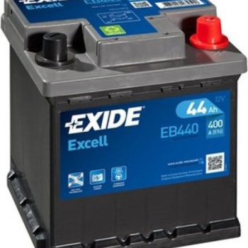 Ogłoszenie - Akumulator 44Ah 400A kostka  Exide Excell - Zduńska Wola - 239,00 zł