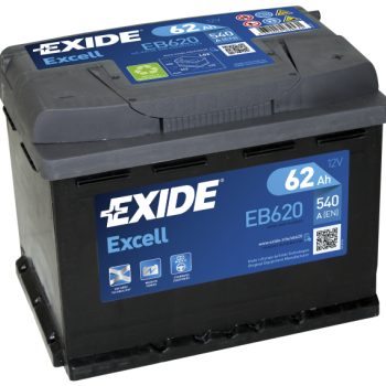 Ogłoszenie - Akumulator 62Ah 540A EN Exide Excell - Zduńska Wola - 315,00 zł