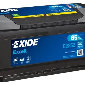 Ogłoszenie - Akumulator 85Ah 760A EN Exide Excell  PRAWY PLUS - Piotrków Trybunalski - 450,00 zł