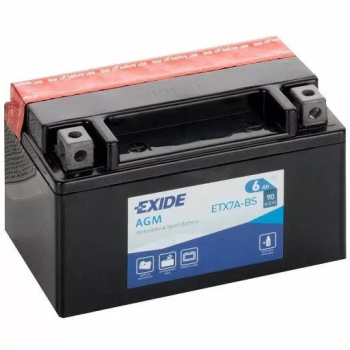 Ogłoszenie - Akumulator 6Ah 90A motocyklowy EXIDE ETX7A-BS YTX7A-BS 12V E - Radom - 105,00 zł