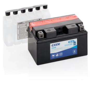 Ogłoszenie - Akumulator motocyklowy 12V 8.6Ah 145A EN L+ EXIDE ETZ10-BS YTZ10-BS - Pomorskie - 140,00 zł