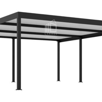 Ogłoszenie - CarPort PREMIUM - Wiata samochodowa 6x5,5 Antracyt - ID952 - 19 290,00 zł