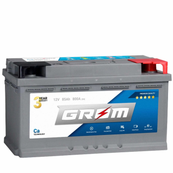 Ogłoszenie - Akumulator GROM Premium 85Ah 800A EN DTR niski - 490,00 zł