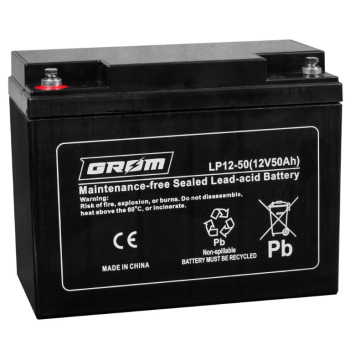 Ogłoszenie - Akumulator żelowy 12V 50Ah GROM LP12-50 - Gdańsk - 350,00 zł