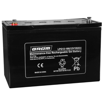 Ogłoszenie - Akumulator żelowy 100Ah GROM 12V LPG12-100 - Gdańsk - 750,00 zł