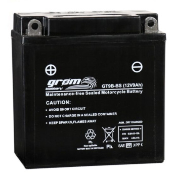 Ogłoszenie - Akumulator GT9B-BS YT9B 12V 9Ah 120A L+ Grom - Gdańsk - 140,00 zł