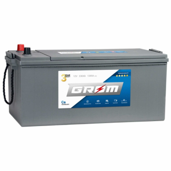 Ogłoszenie - Akumulator GROM Premium 230Ah 1300A EN LEWY PLUS - 1 080,00 zł