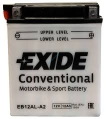Ogłoszenie - Akumulator 12V 12Ah 165A motocyklowy EXIDE EB12AL-A2 YB12AL-A2 Olsztyn Kętrzyńskiego 8 668x648x053 - 165,00 zł