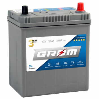 Ogłoszenie - Akumulator GROM Premium 38Ah 340A - Darmowy Dowóz i Wymiana - Kalisz - 290,00 zł
