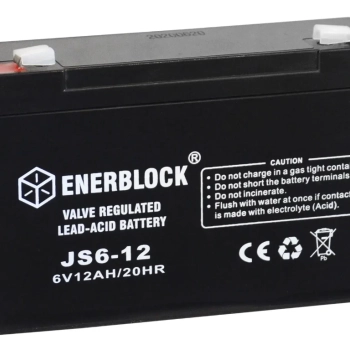 Ogłoszenie - Akumulator ENERBLOCK AGM JS6-12 6V 12Ah - Żory - 55,00 zł
