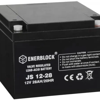 Ogłoszenie - Akumulator AGM JS12-28 12V 28Ah Enerblock - Gdańsk - 290,00 zł