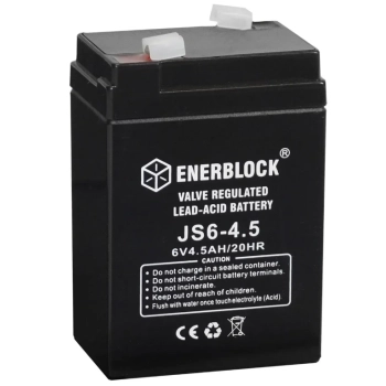 Ogłoszenie - Akumulator ENERBLOCK AGM JS6-4.5 6V 4.5Ah - Żory - 35,00 zł