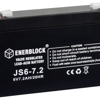 Ogłoszenie - Akumulator ENERBLOCK AGM JS6-7.2 6V 7.2Ah - Żory - 45,00 zł