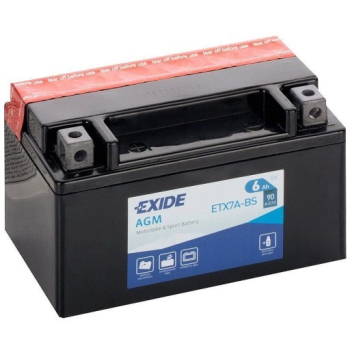 Ogłoszenie - Akumulator motocyklowy 12V 6Ah 90A EN L+ EXIDE ETX7A-BS YTX7A-BS - Pomorskie - 105,00 zł