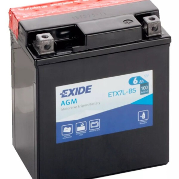 Ogłoszenie - Akumulator ETX7L-BS YTX7L-BS 12V 6Ah 100A Exide - Gdańsk - 125,00 zł