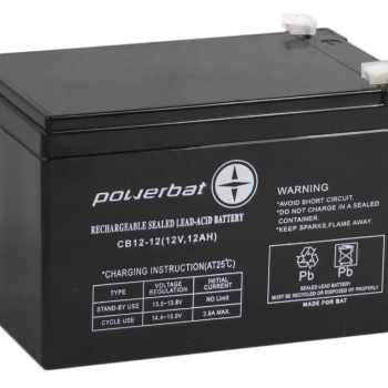 Ogłoszenie - Akumulator żelowy POWERBAT CB 12-12 12V 12Ah - 109,00 zł