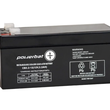 Ogłoszenie - Akumulator żelowy POWERBAT CB 3.2-12 12V 3.2Ah - 60,00 zł
