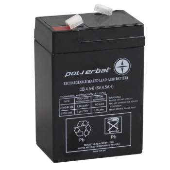 Ogłoszenie - Akumulator żelowy POWERBAT CB 4.5-6 6V 4.5Ah - Żory - 35,00 zł