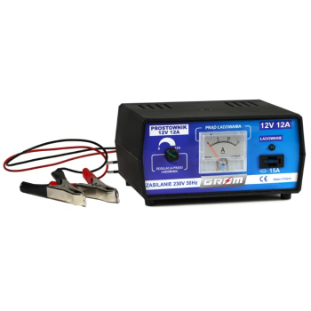 Ogłoszenie - Prostownik z regulacją ładowania GROM 12V 12A - 200,00 zł