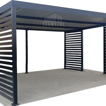 Ogłoszenie - CarPort PREMIUM - Wiata samochodowa 6x6 Antracyt - TS1029 - Łódzkie - 21 000,00 zł