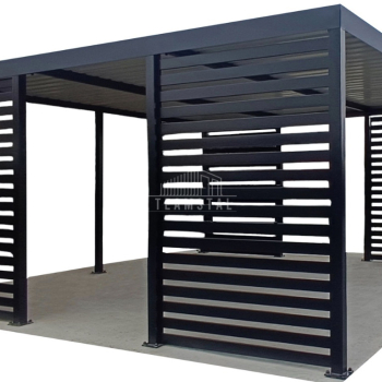 Ogłoszenie - CarPort PREMIUM - Wiata samochodowa 5x5 Antracyt - TS1030 - 14 600,00 zł