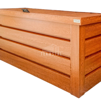 Ogłoszenie - Skrzynia ogrodowa metalowa kufer 120x50x70cm złoty dąb TS949 - Dolnośląskie - 1 850,00 zł