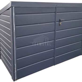Ogłoszenie - Box rowerowy - schowek Moto-Box 1,9x1,1m - antracyt TS980 - Nowogard - 3 950,00 zł