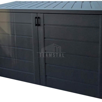 Ogłoszenie - Box rowerowy - Schowek na rower wózek 180x100  antracyt TS992 - Wrocław - 4 300,00 zł
