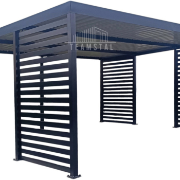 Ogłoszenie - CarPort PREMIUM - Wiata samochodowa 5x5 Antracyt - TS1024 - Zachodniopomorskie - 14 600,00 zł