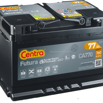 Ogłoszenie - Akumulator 77Ah 750A Centra Futura - Pomorskie - 440,00 zł