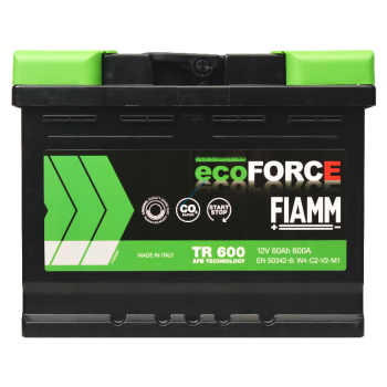 Ogłoszenie - Akumulator 60 AH 600 A Fiamm  Ecoforse EFB  - darmowy dowóz i wymiana - 505,00 zł