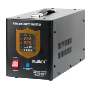 Ogłoszenie - Zasilacz awaryjny Kemot PROsinus 24V 230V 1500VA/1050W - Gdynia - 570,00 zł